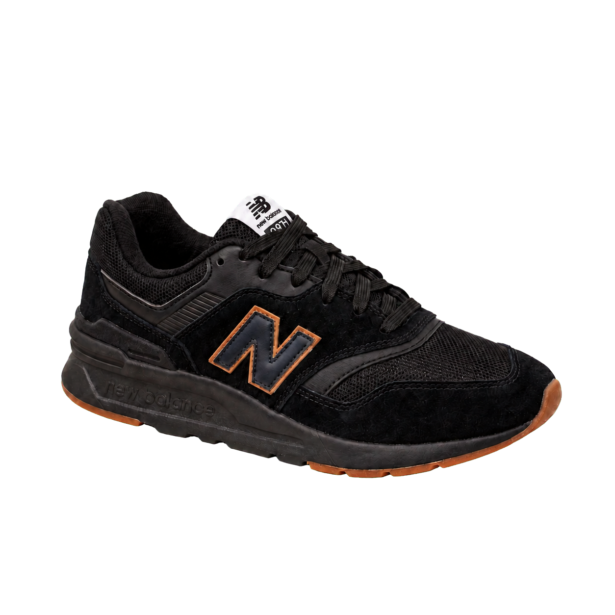 Zapatilla New Balance New Balance 997H, color Black Metallica Gold
