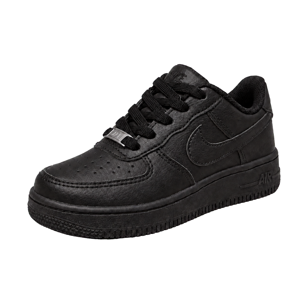 Zapatilla Nike Nike Air Force, color Triple Black Low